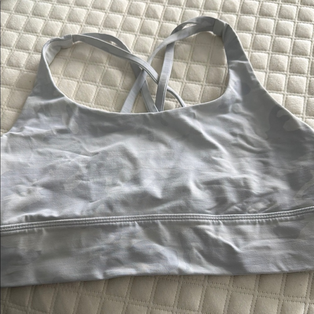 Stylish Women's Light Gray Sports Bra